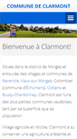 Mobile Screenshot of clarmont.ch